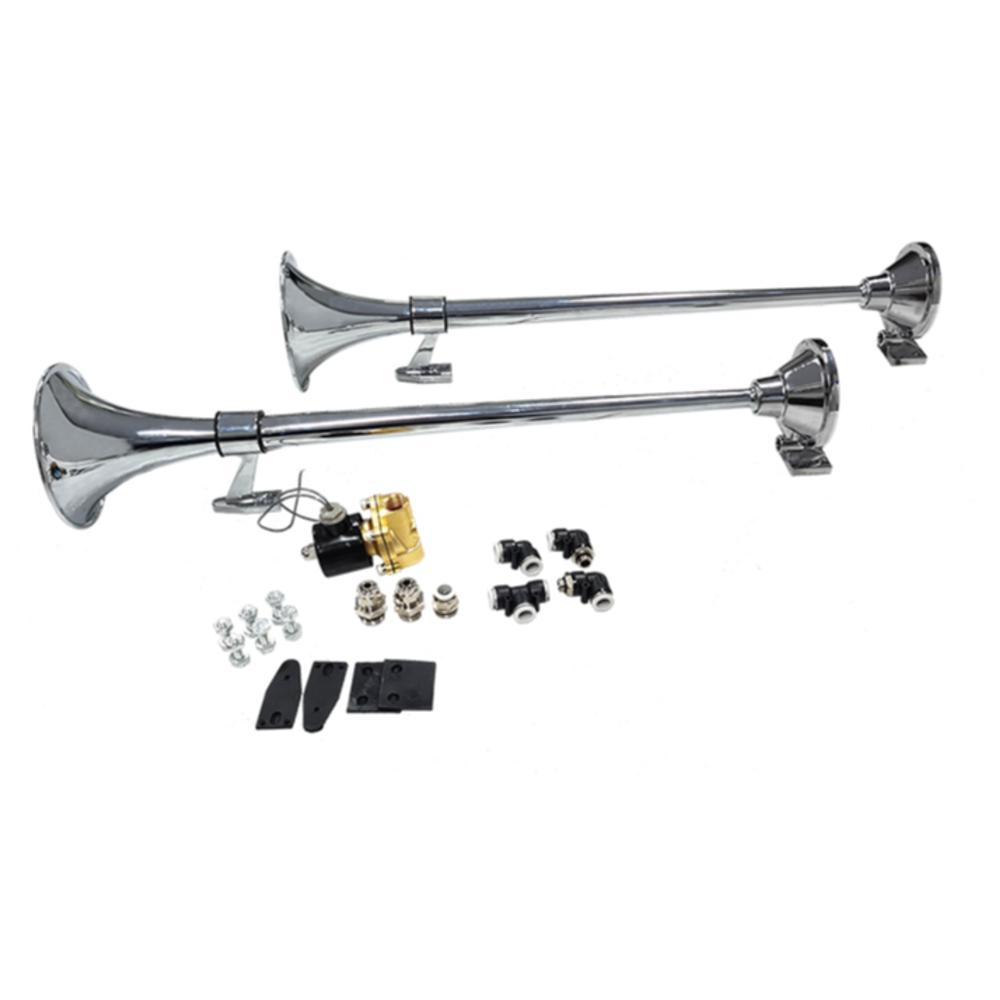 Buzina 12V 2 Cornetas - Gauss - GB1046