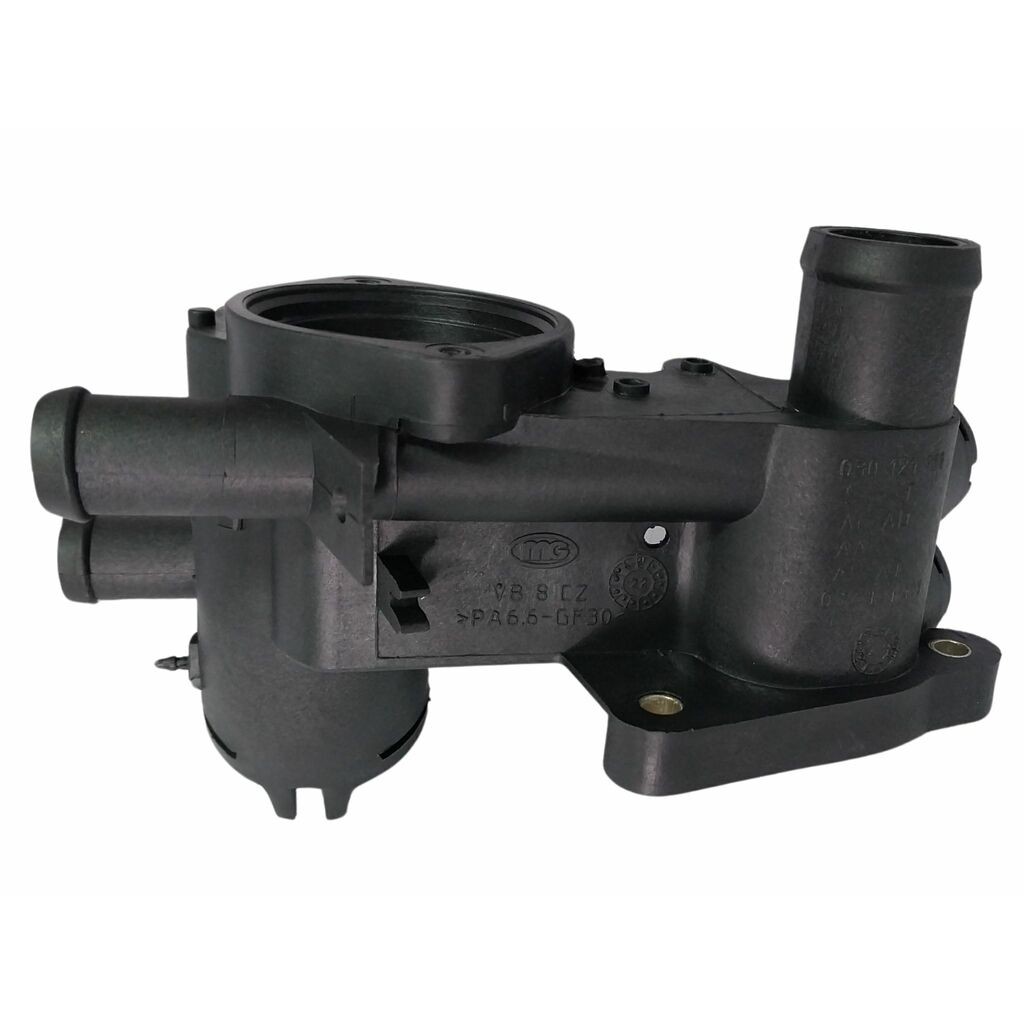Carcaça Termostato 2 Saídas para Volkswagen Gol - MG Mangueiras - MG100