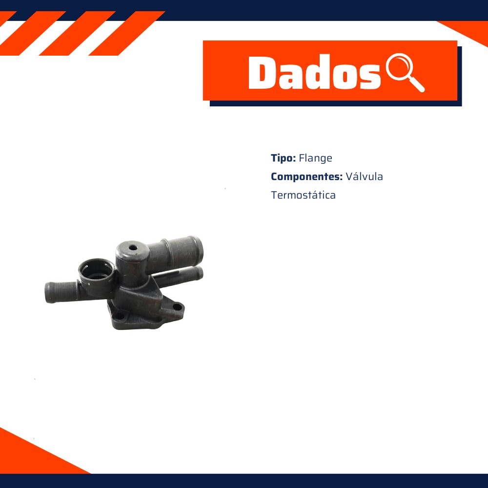 Flange da Válvula Termostática - MG Mangueiras - MG513