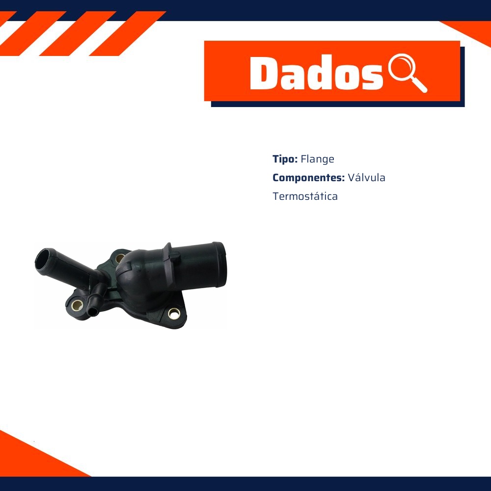 Flange da Válvula Termostática - MG Mangueiras - MG528