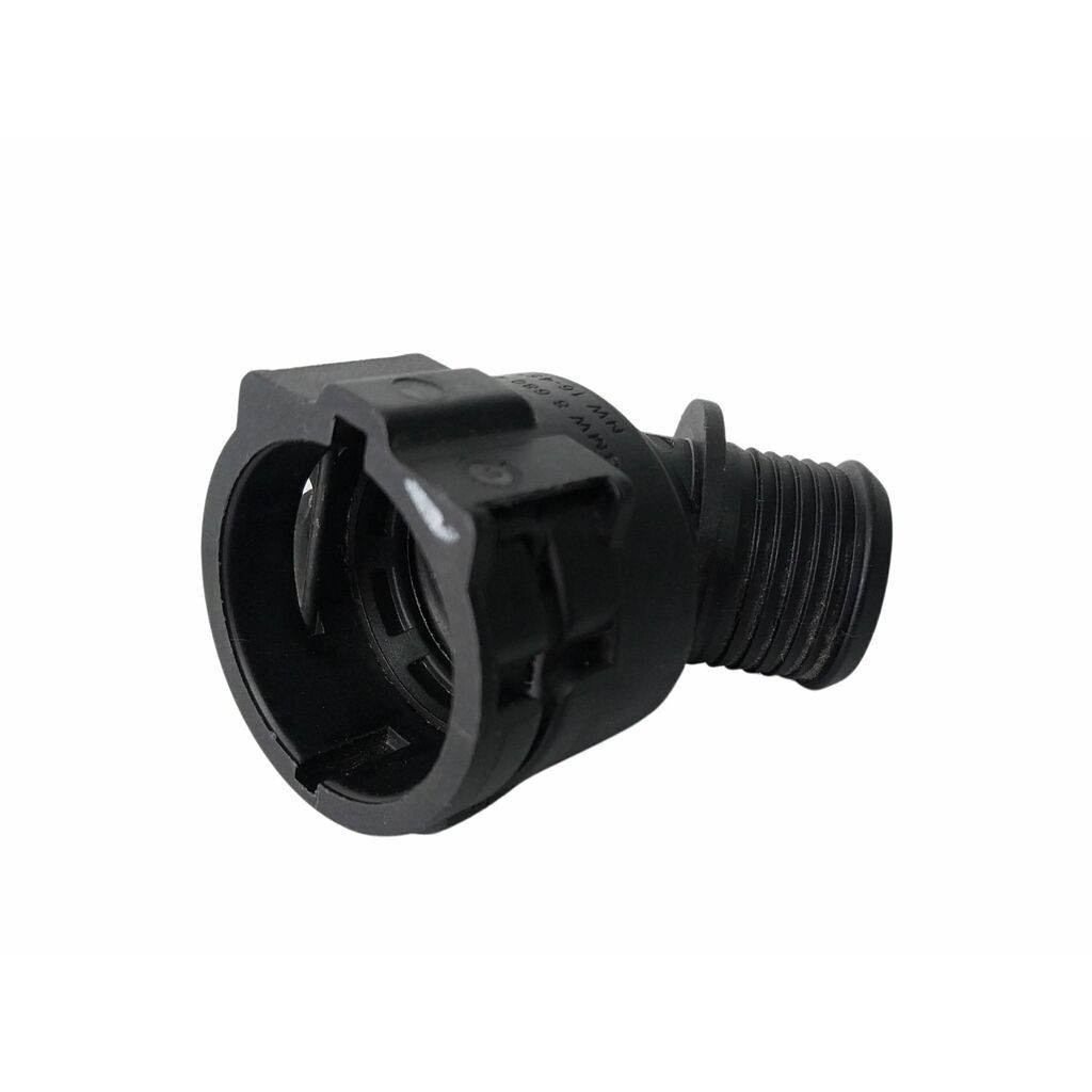 Flange da Mangueira Superior do Radiador (Conector 45°) para BMW X5 e X6 - MG Mangueiras - MG1697
