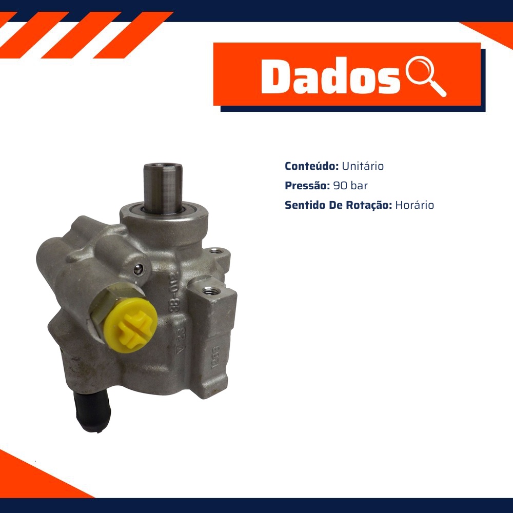 Bomba de Direção Hidráulica 90 bar - Ampri - 99003