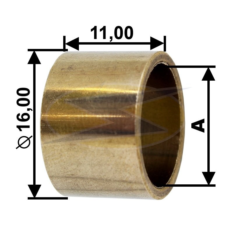 Jogo 10 Bucha Sinterizadas para Motor de Partida para KIA Besta - Unifap - BC1-0183-00