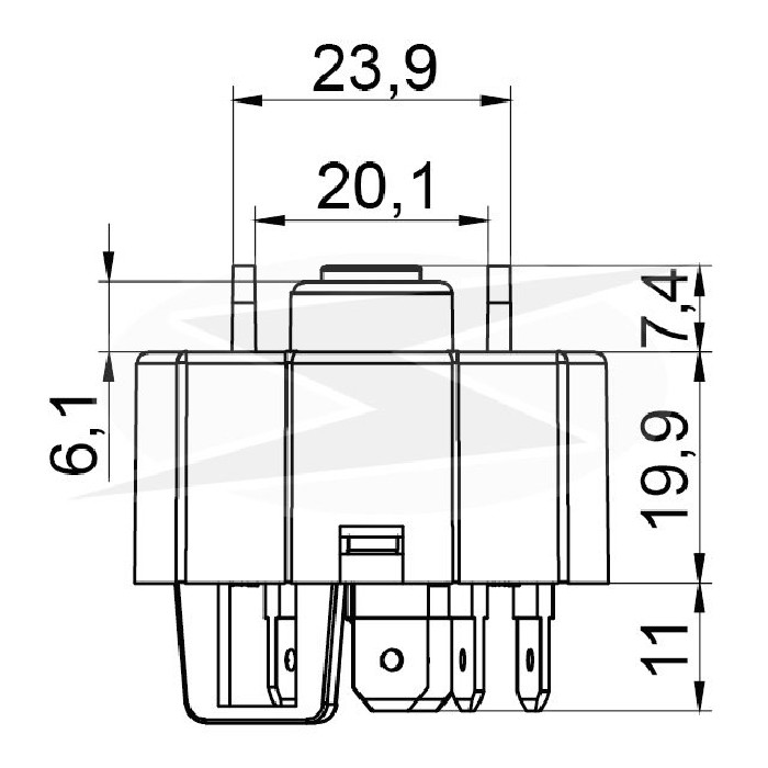 Comutador de Ignição para Chery Cielo e Daewoo Espero - Unifap - 55.101