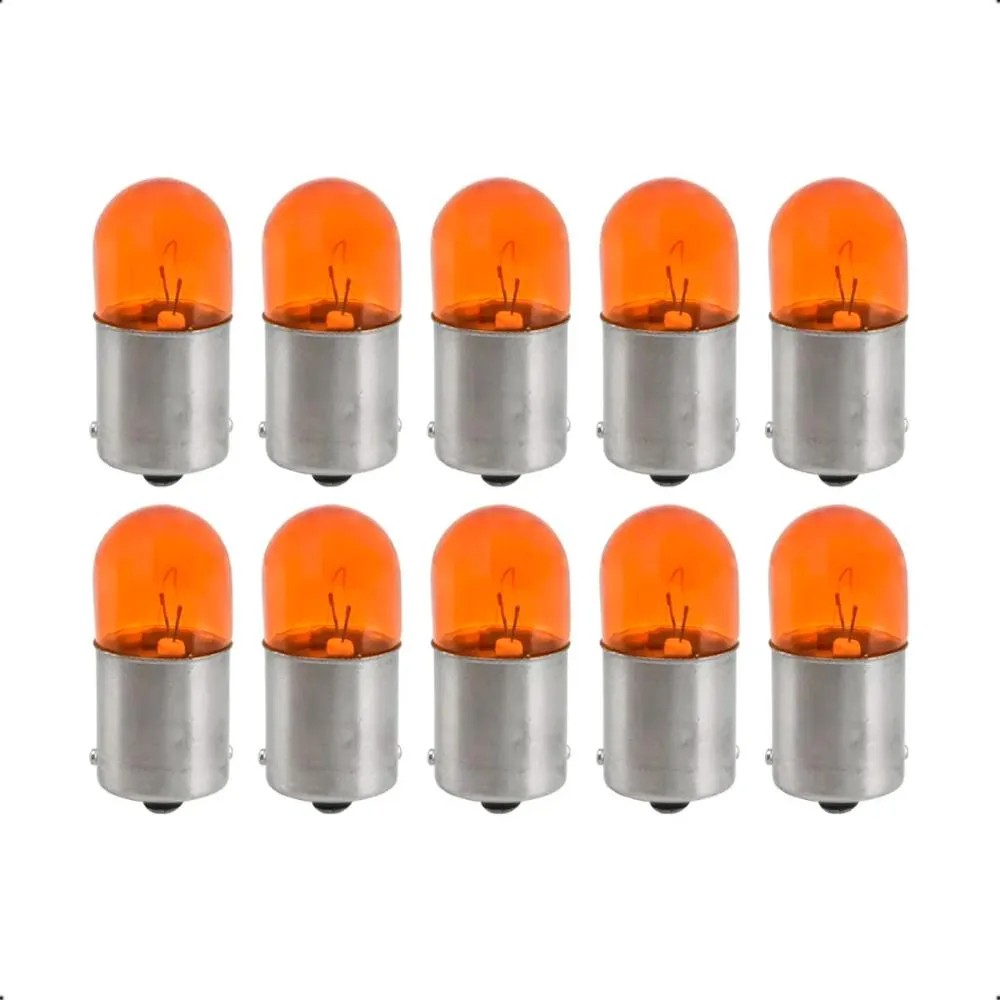 10 Lâmpadas Freio/Lanterna RY10W 12V Ambar - Philips - 12093NA