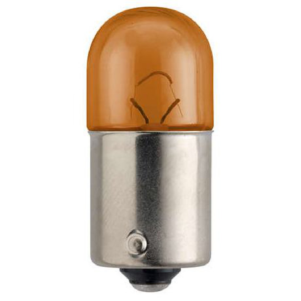 10 Lâmpadas Freio/Lanterna RY10W 12V Ambar - Philips - 12093NA