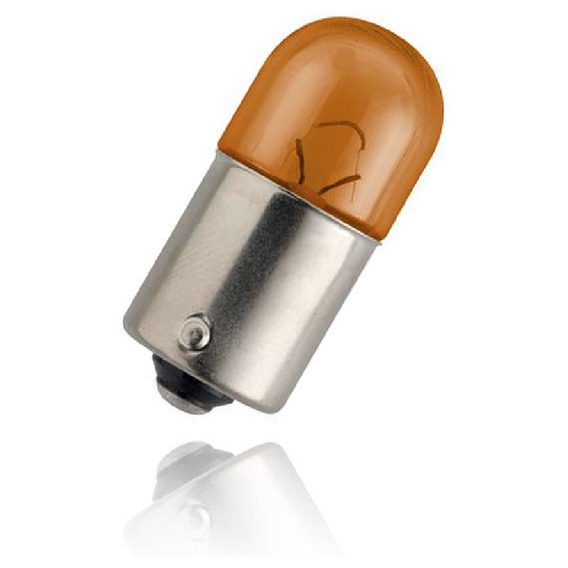 10 Lâmpadas Freio/Lanterna RY10W 12V Ambar - Philips - 12093NA