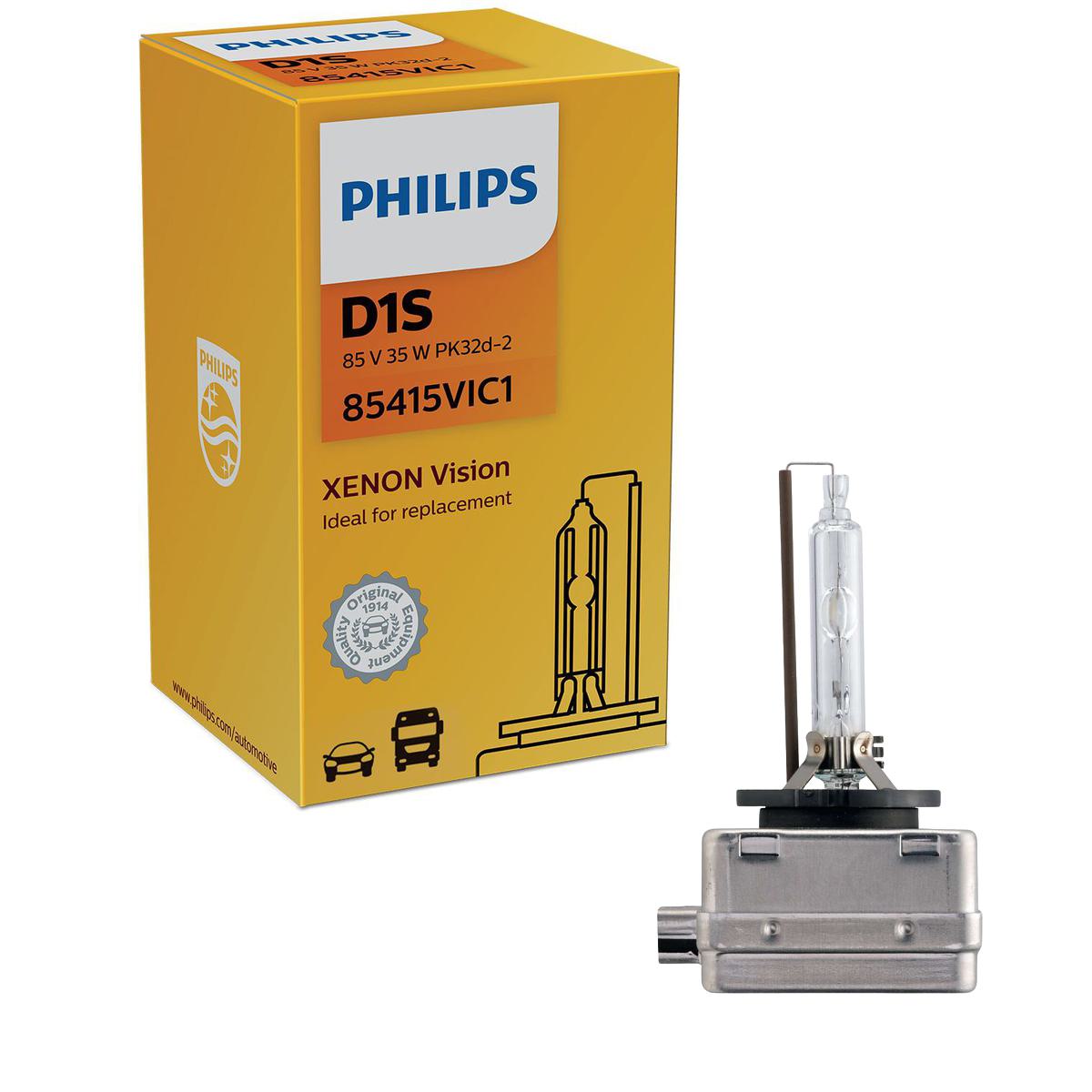 Lâmpada do Farol Xenon D1S 35W - Philips - 85415VIC1