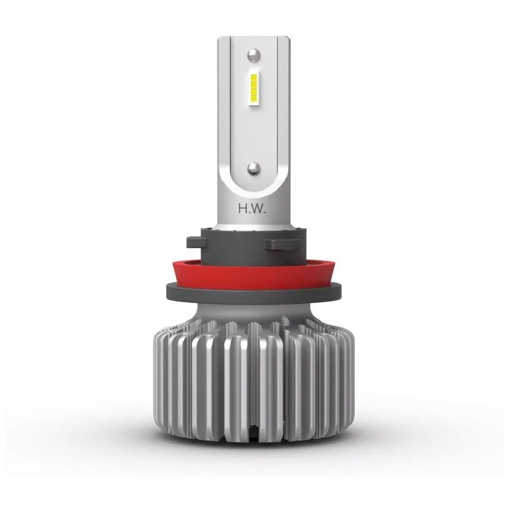Par Lâmpada LED Farol Fog 12V 6500K HWC - Haloway - LED Fog HWC