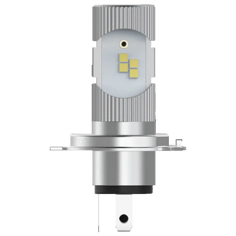 Lâmpada LED do Farol Moto H4 35/35W 12V 6500K - Haloway - LED H4moto HAL