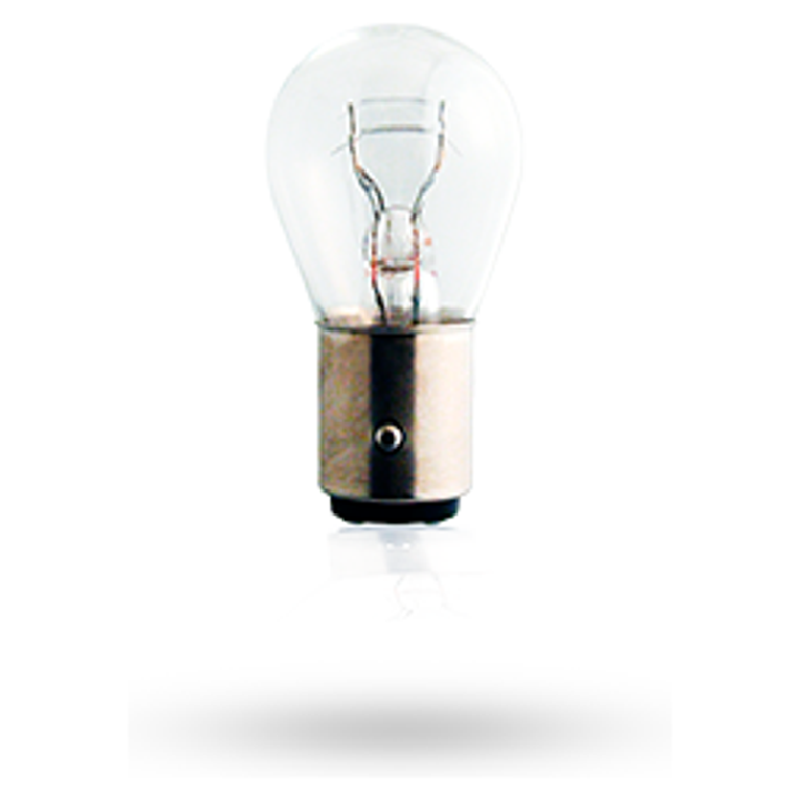 10 Lâmpadas Freio/Lanterna P21/5W 12V 2 Polos - Haloway - P21/5W 12V HAL