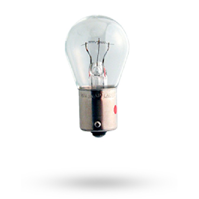 10 Lâmpadas Freio/Lanterna P21W 24V 1 Polo - Haloway - P21W 24V HAL