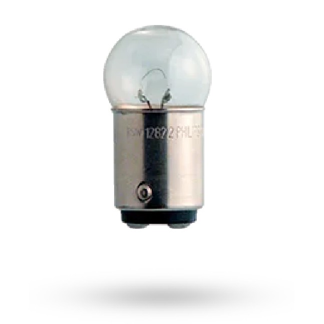 10 Lâmpadas Freio/Lanterna R5W 12V 67 5W - Haloway - R5W 12V HAL