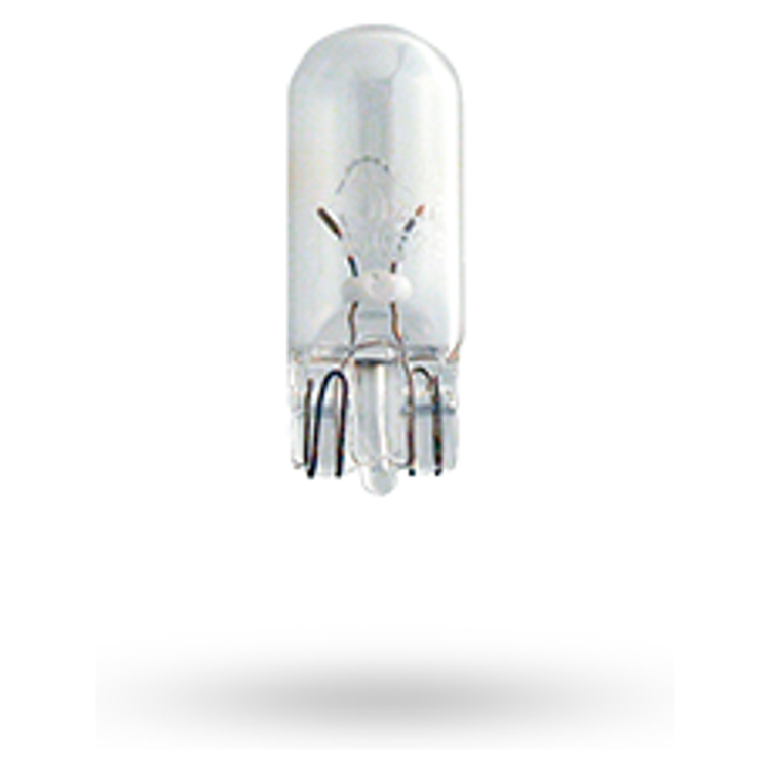 10 Lâmpadas Freio/Lanterna W5W 12V T10 Pingão - Haloway - W5W 12V HAL