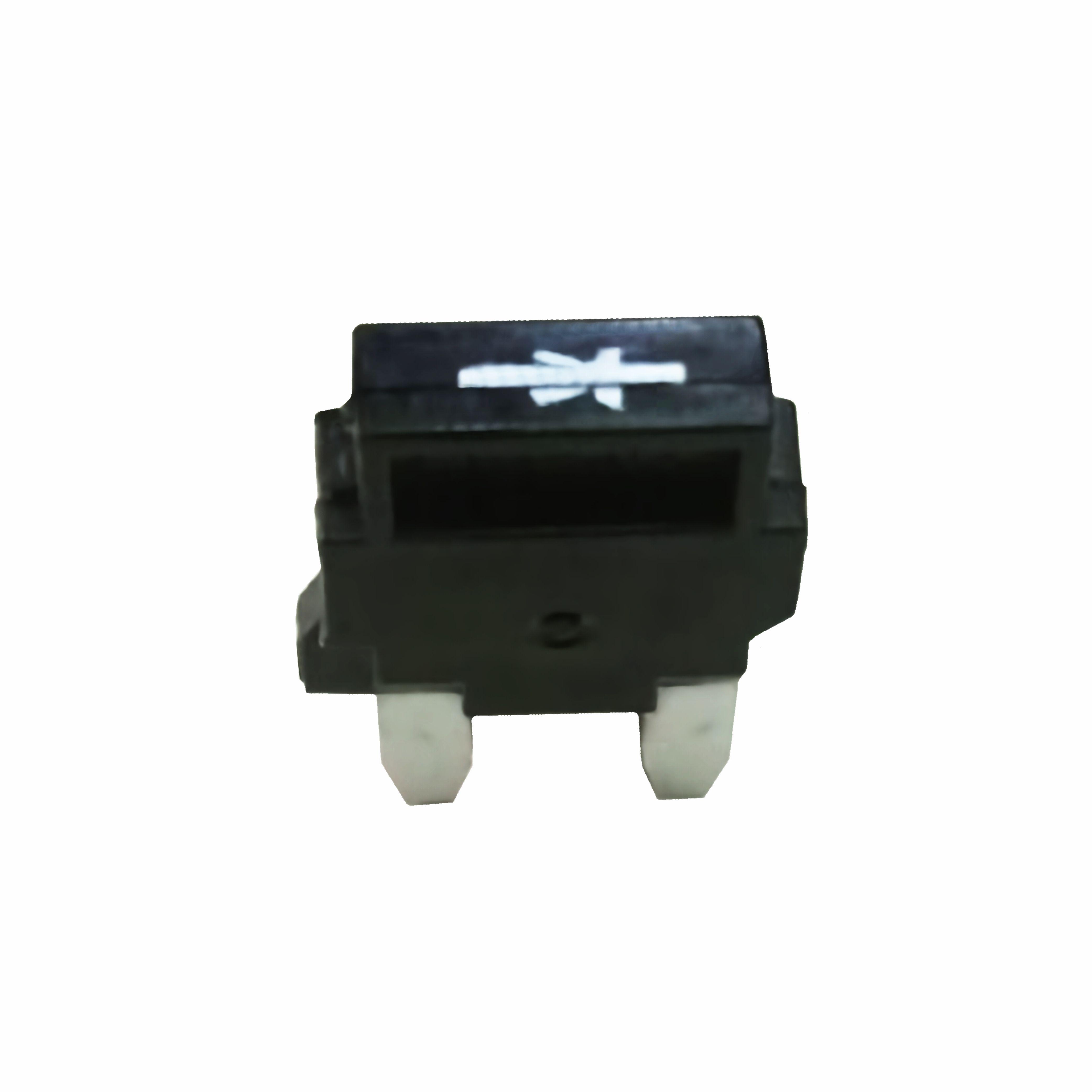 Fusível Mini Diodo 1A 400V Preto - DNI - 315997