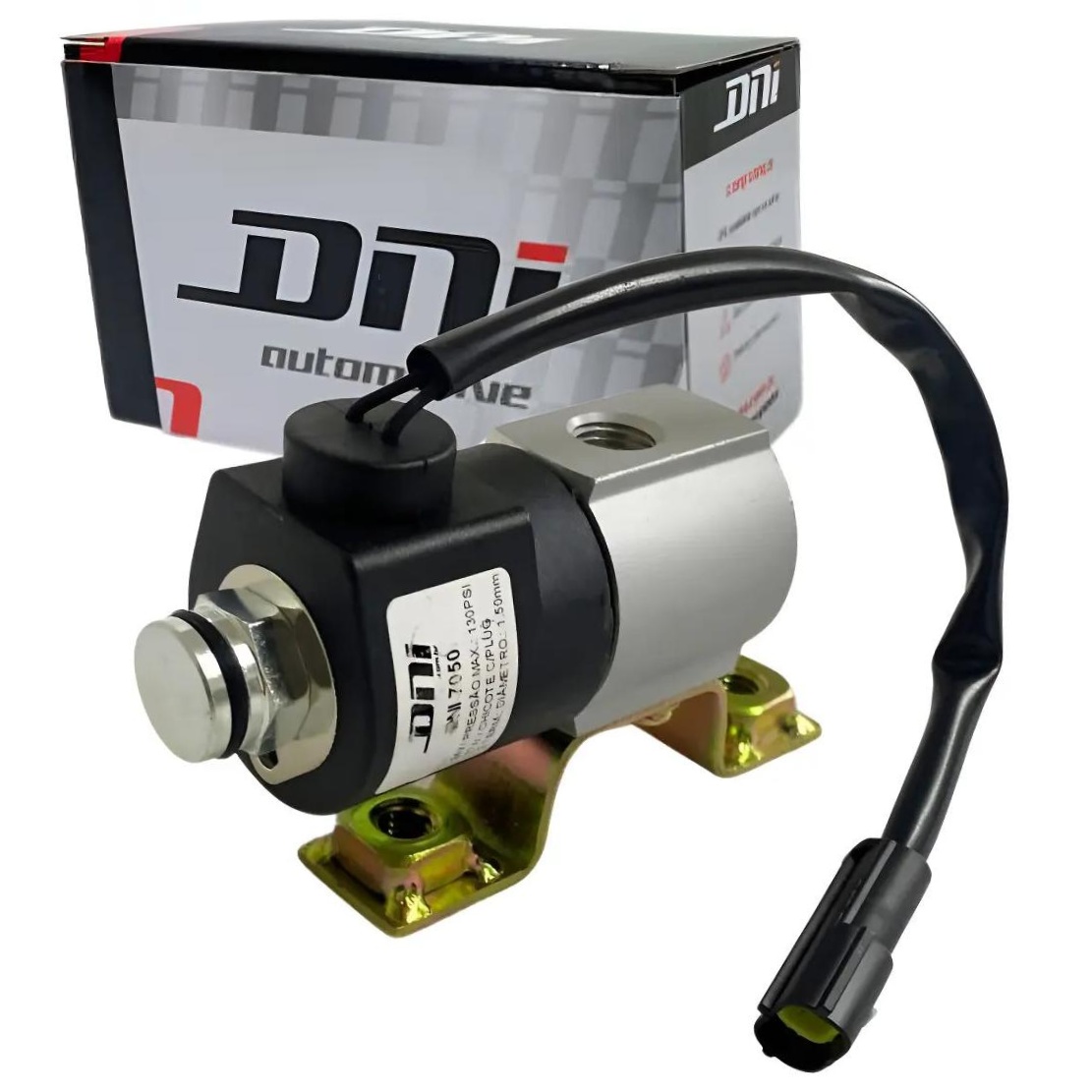 Válvula Solenoide 3 Vias 2 Posições 24V 17W 130PSI - DNI - 7050