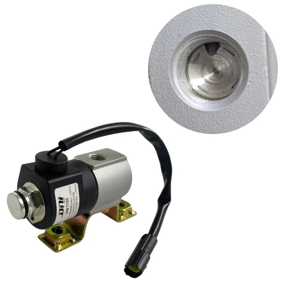 Válvula Solenoide 3 Vias 2 Posições 24V 17W 130PSI - DNI - 7050