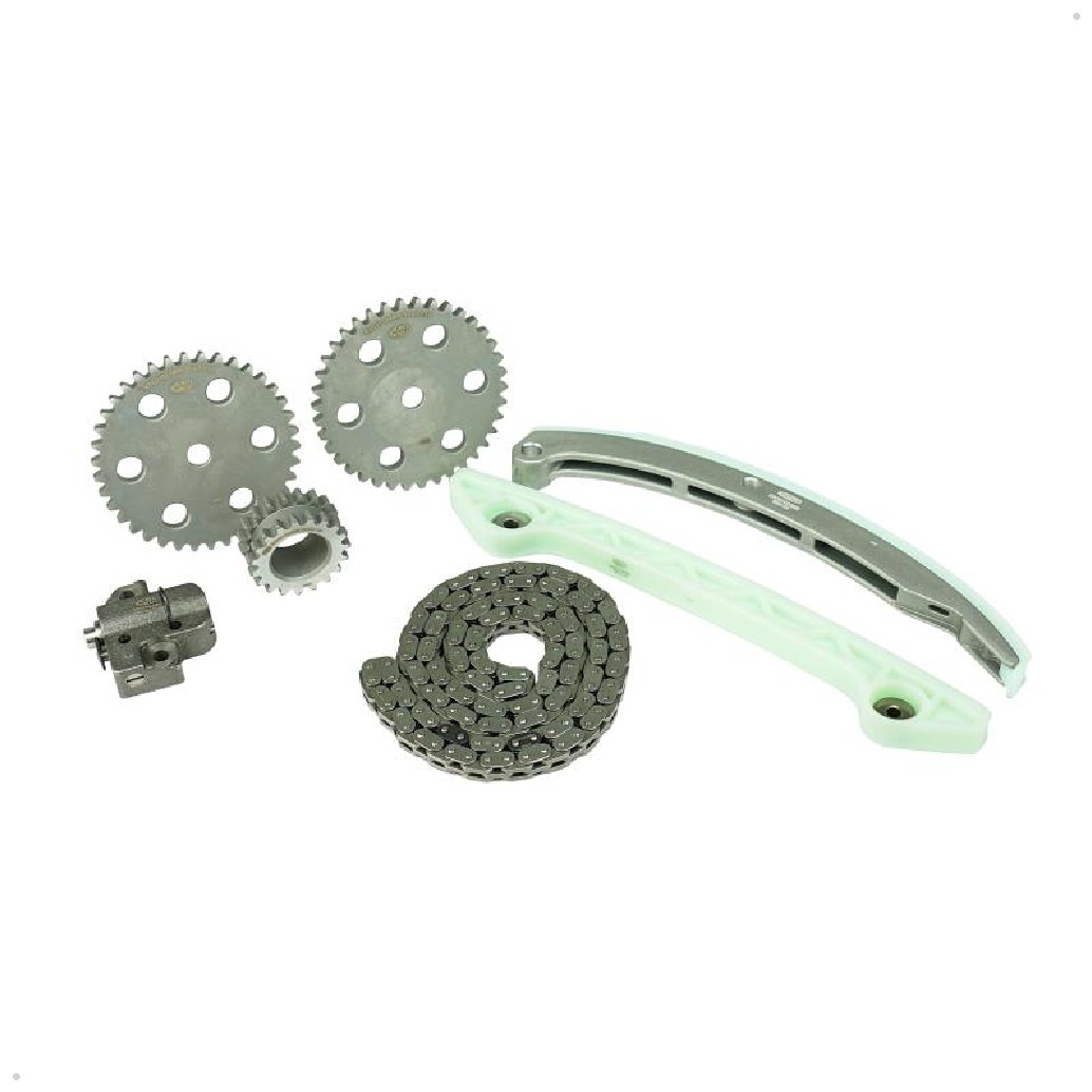 Kit Corrente e Acessórios 1 Corrente, 3 Engrenagens, 2 Guias, 1 Tensor para Ford Focus e Mondeo - Magneti Marelli - KDC01024MM
