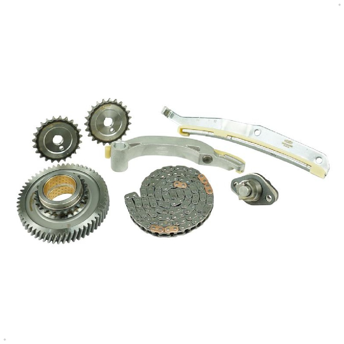 Kit Corrente e Acessórios 1 Corrente, 3 Engrenagens, 2 Guias, 1 Tensor - Magneti Marelli - KDC01041MM