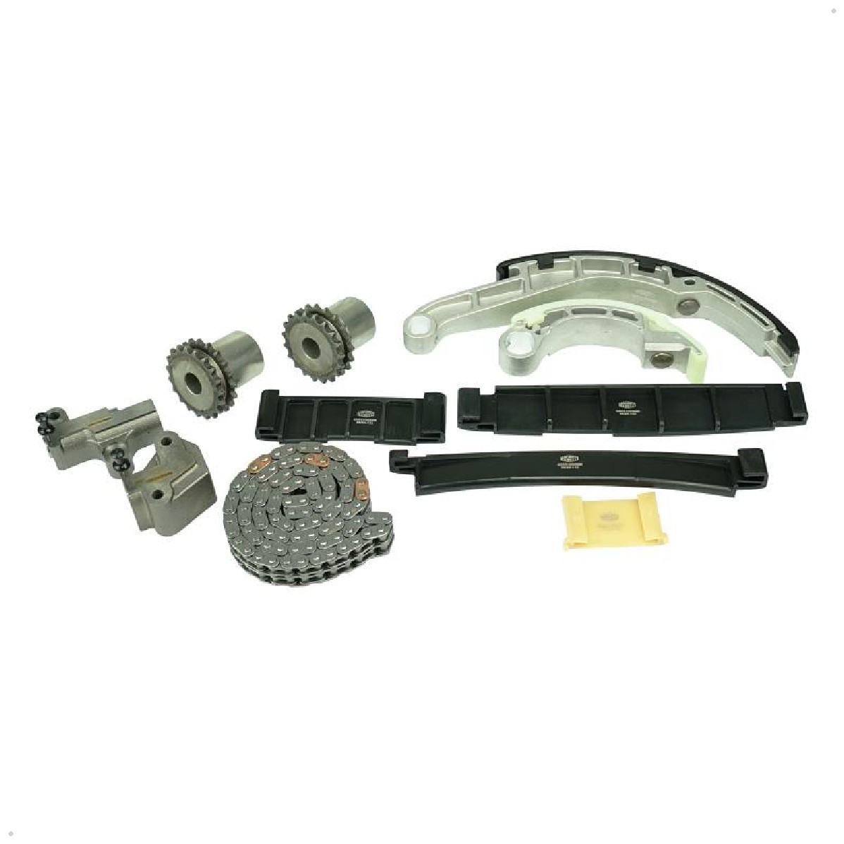 Kit Corrente e Acessórios 2 Correntes, 2 Engrenagens, 6 Guias, 2 Tensores para Nissan Pathfinder - Magneti Marelli - KDC01055MM