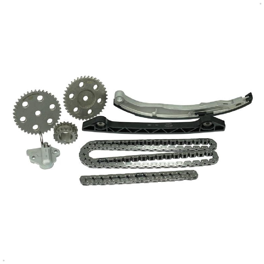 Kit Corrente e Acessórios 2 Correntes, 3 Engrenagens, 2 Guias, 1 Tensor para Ford Ranger - Magneti Marelli - KDC01028MM