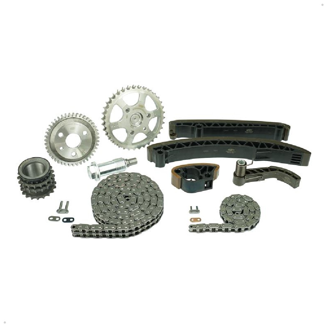 Kit Corrente e Acessórios 2 Correntes, 3 Engrenagens, 4 Guias, 1 Tensor - Magneti Marelli - KDC01038MM