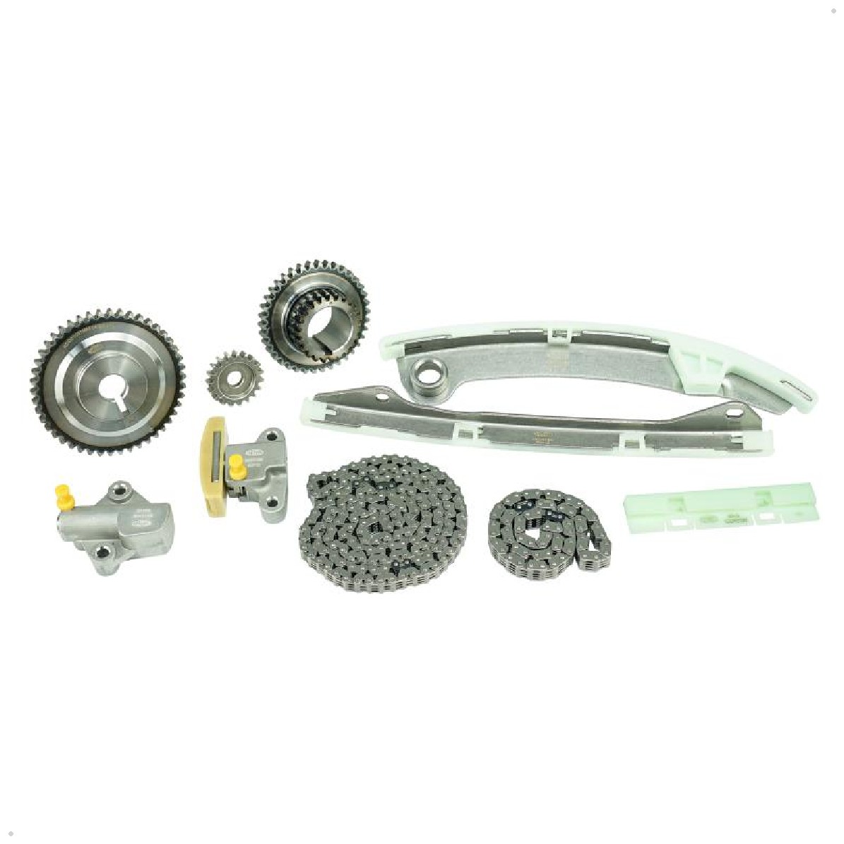Kit Corrente e Acessórios 2 Correntes, 3 Engrenagens, 3 Guias, 2 Tensores - Magneti Marelli - KDC01031MM