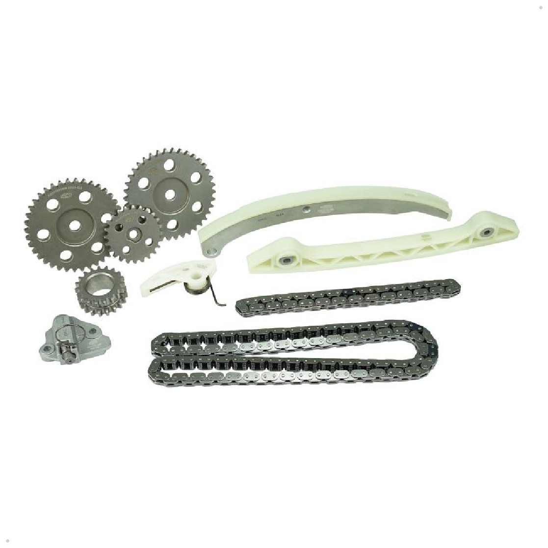 Kit Corrente e Acessórios 2 Correntes, 4 Engrenagens, 3 Guias, 1 Tensor para Ford Focus e Mondeo - Magneti Marelli - KDC01051MM