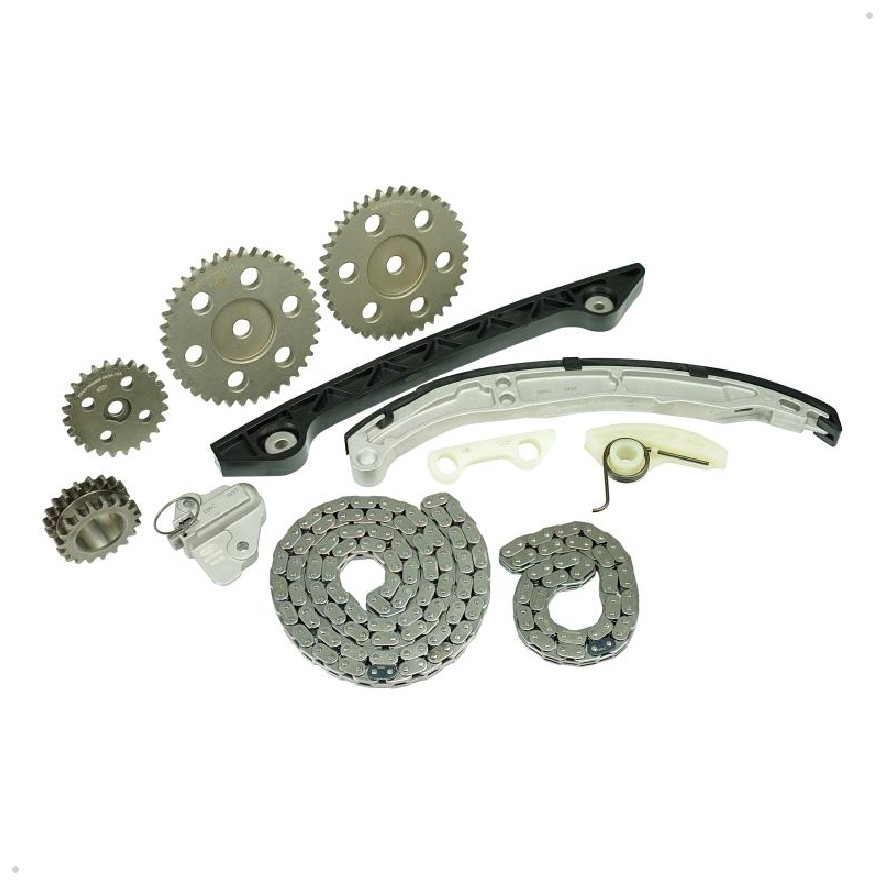 Kit Corrente e Acessórios 2 Correntes, 4 Engrenagens, 4 Guias, 1 Tensor para Ford Ranger - Magneti Marelli - KDC01069MM