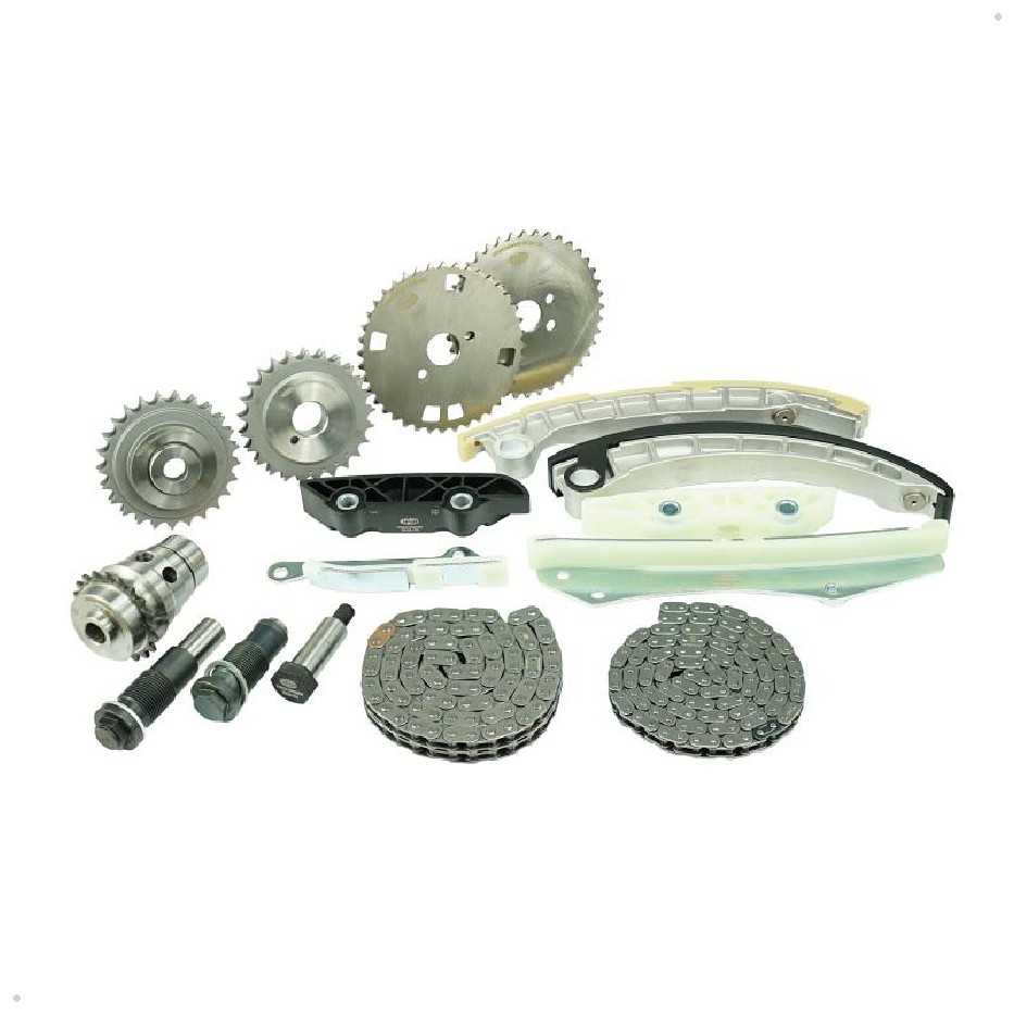 Kit Corrente e Acessórios 2 Correntes, 5 Engrenagens, 6 Guias, 1 Parafuso, 2 Tensores - Magneti Marelli - KDC01059MM