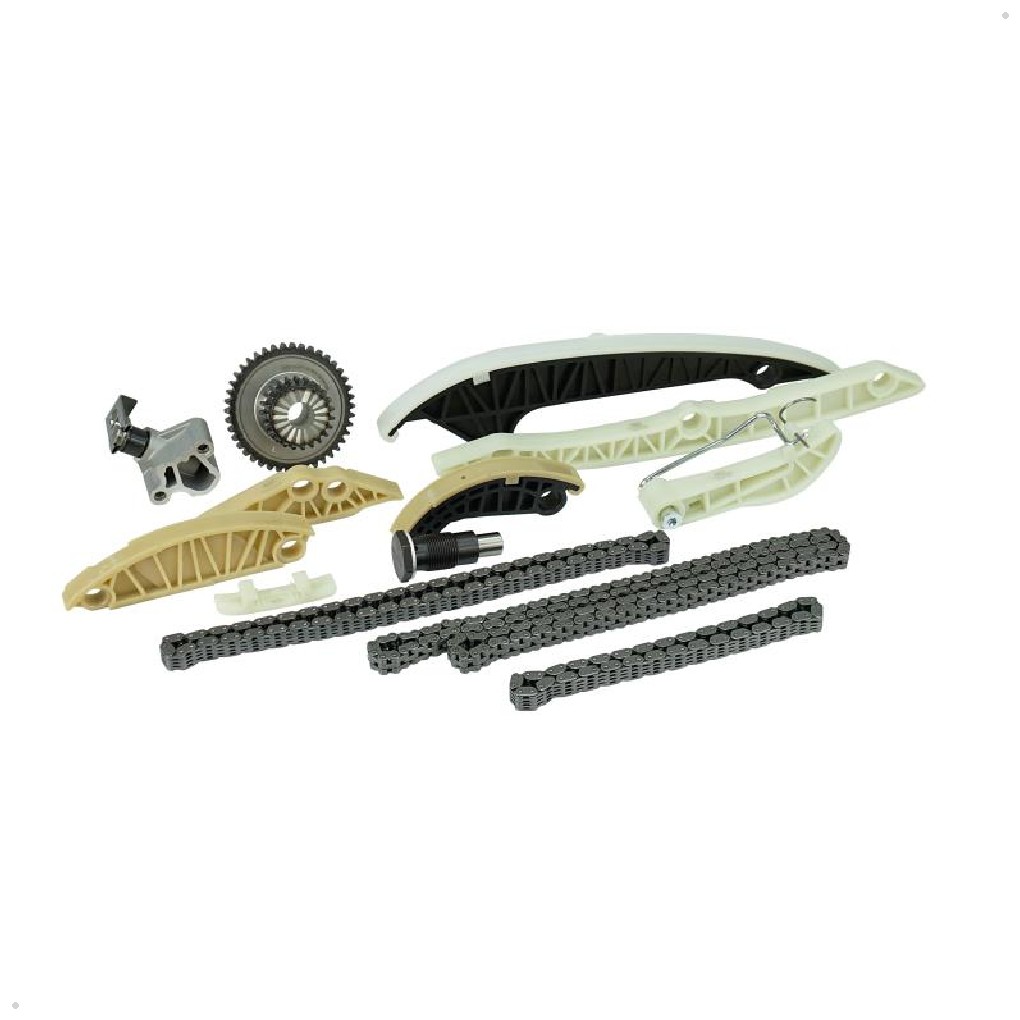 Kit Corrente e Acessórios 3 Correntes, 1 Engrenagem, 7 Guias, 2 Tensores para Volkswagen Tiguan - Magneti Marelli - KDC01027MM