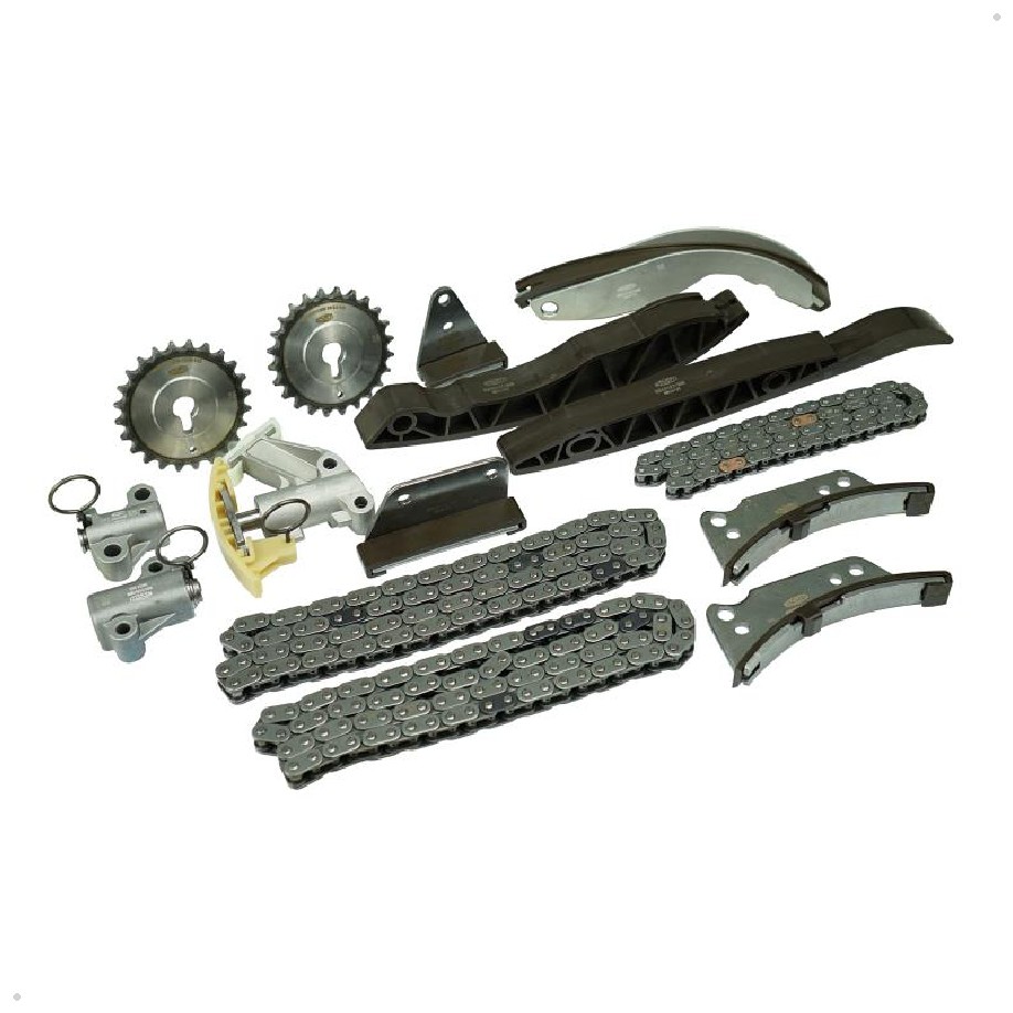Kit Corrente e Acessórios 3 Correntes, 2 Engrenagens, 7 Guias, 3 Tensores - Magneti Marelli - KDC01021MM
