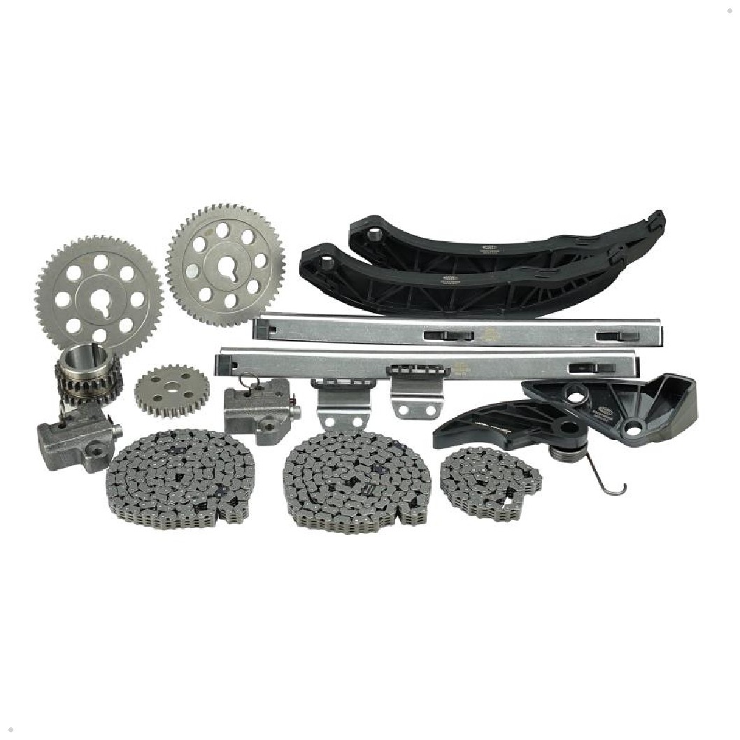 Kit Corrente e Acessórios 3 Correntes, 4 Engrenagens, 8 Guias, 2 Tensores para Hyundai Azera - Magneti Marelli - KDC01066MM