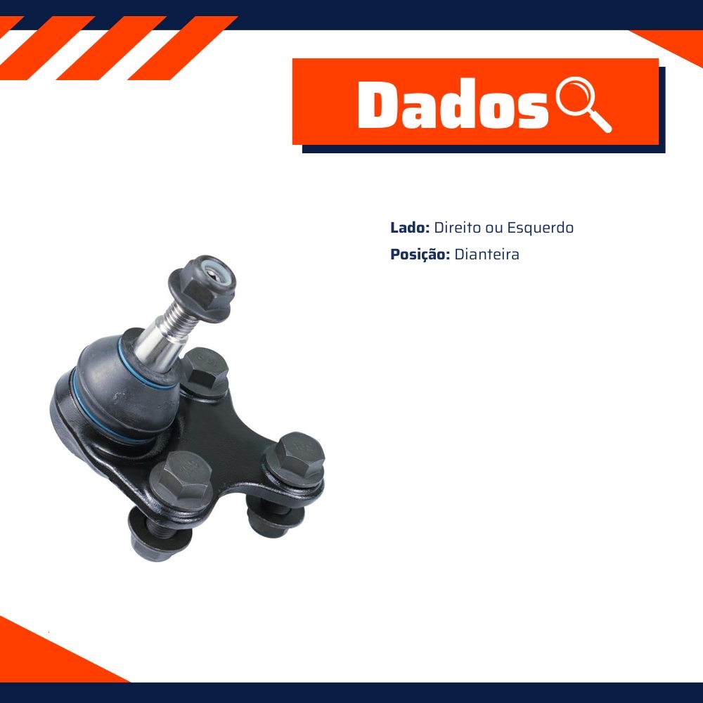 Pivô de Suspensão Dianteira - Cofap - PSC04025M