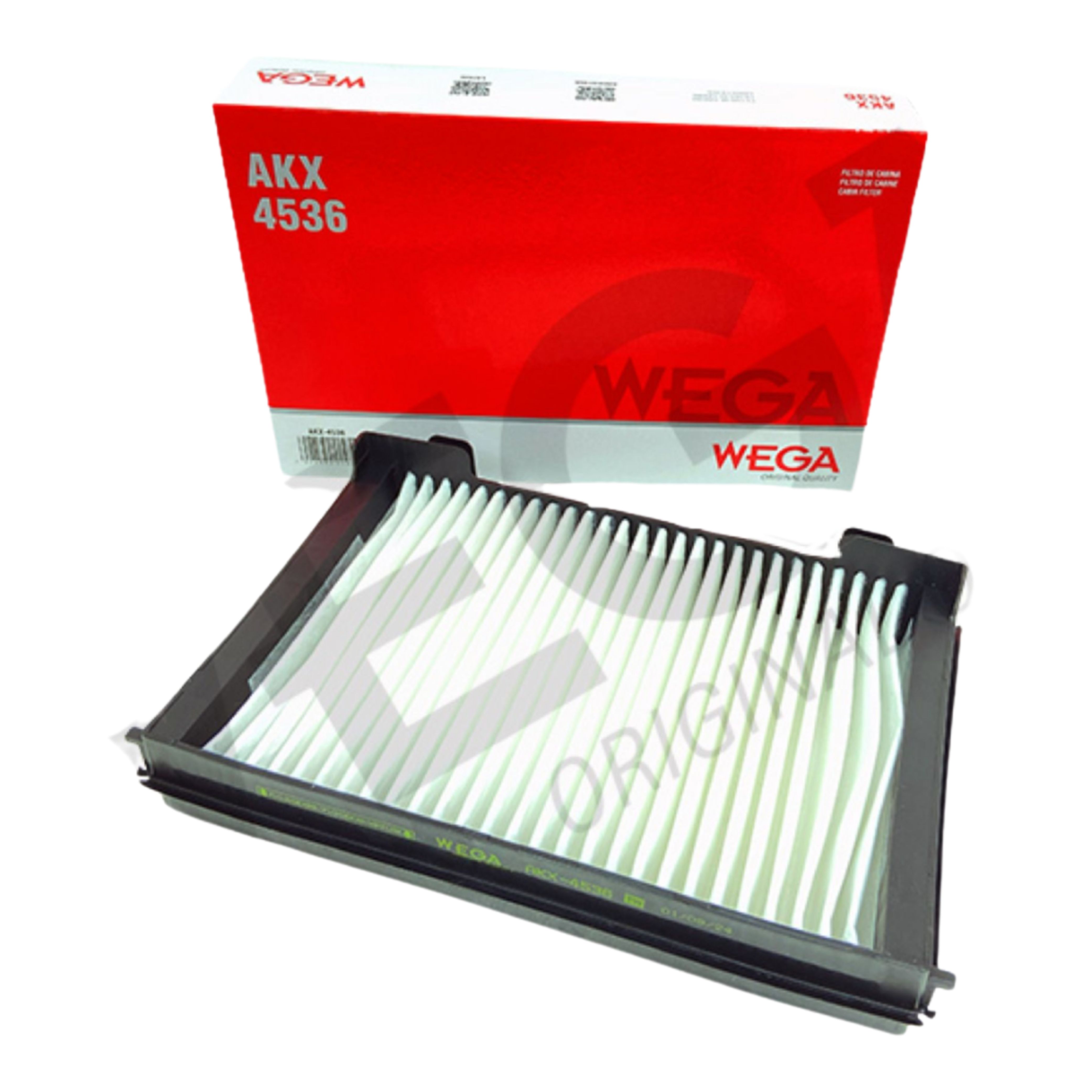 Filtro de Ar da Cabine para DAF CF85 FT e CF85 FTS - Wega - AKX-4536