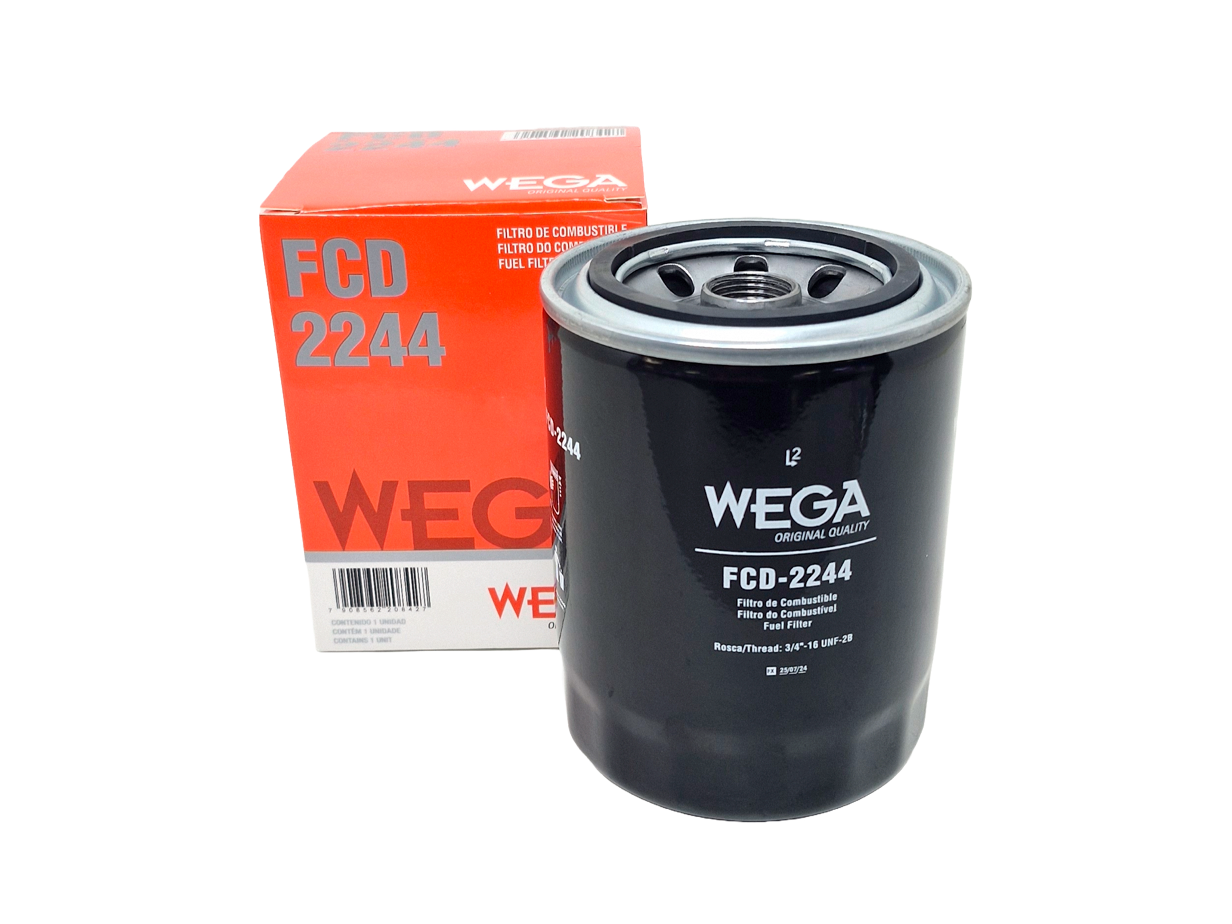 Filtro Blindado de Combustível - Wega - FCD-2244