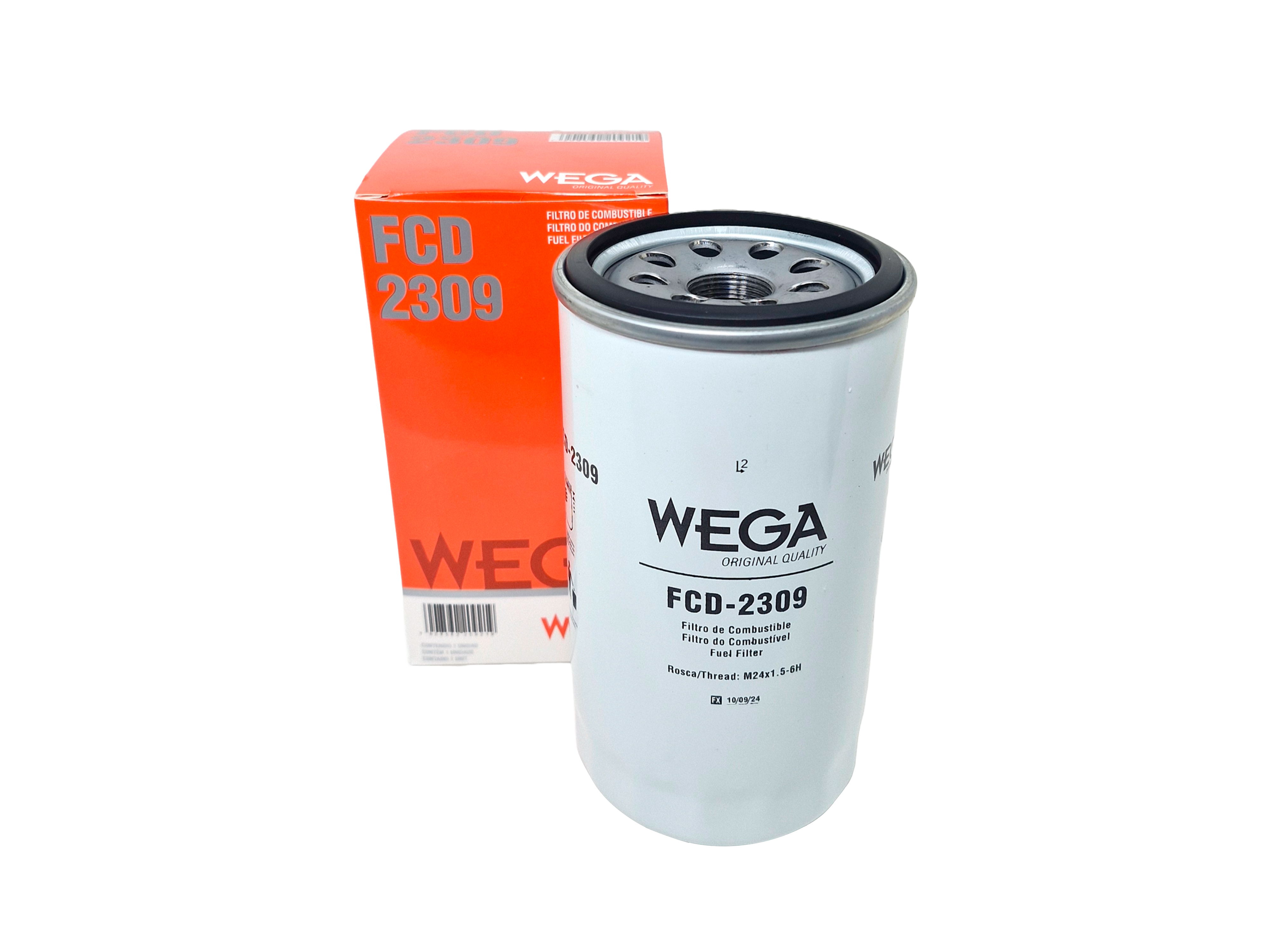 Filtro Blindado de Combustível - Wega - FCD-2309