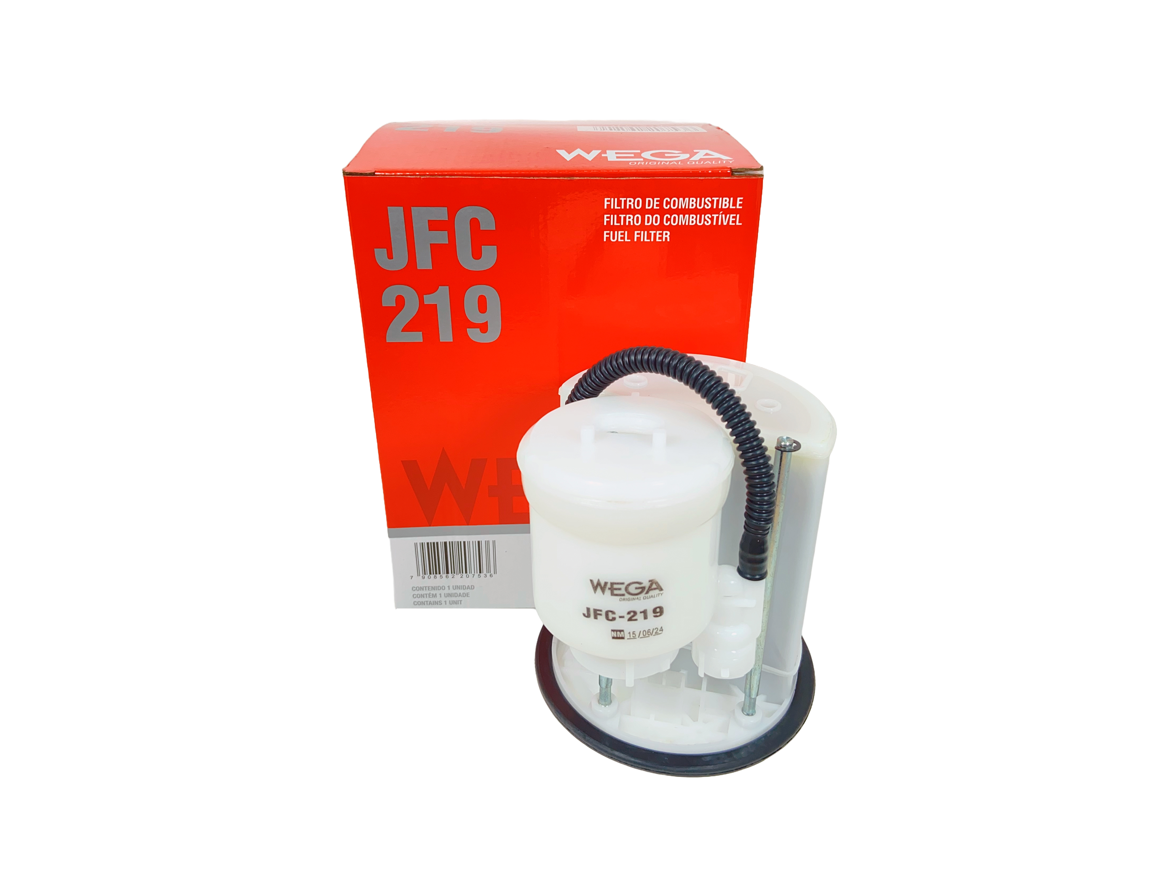 Filtro de Combustível Interno do Tanque - Wega - JFC-219