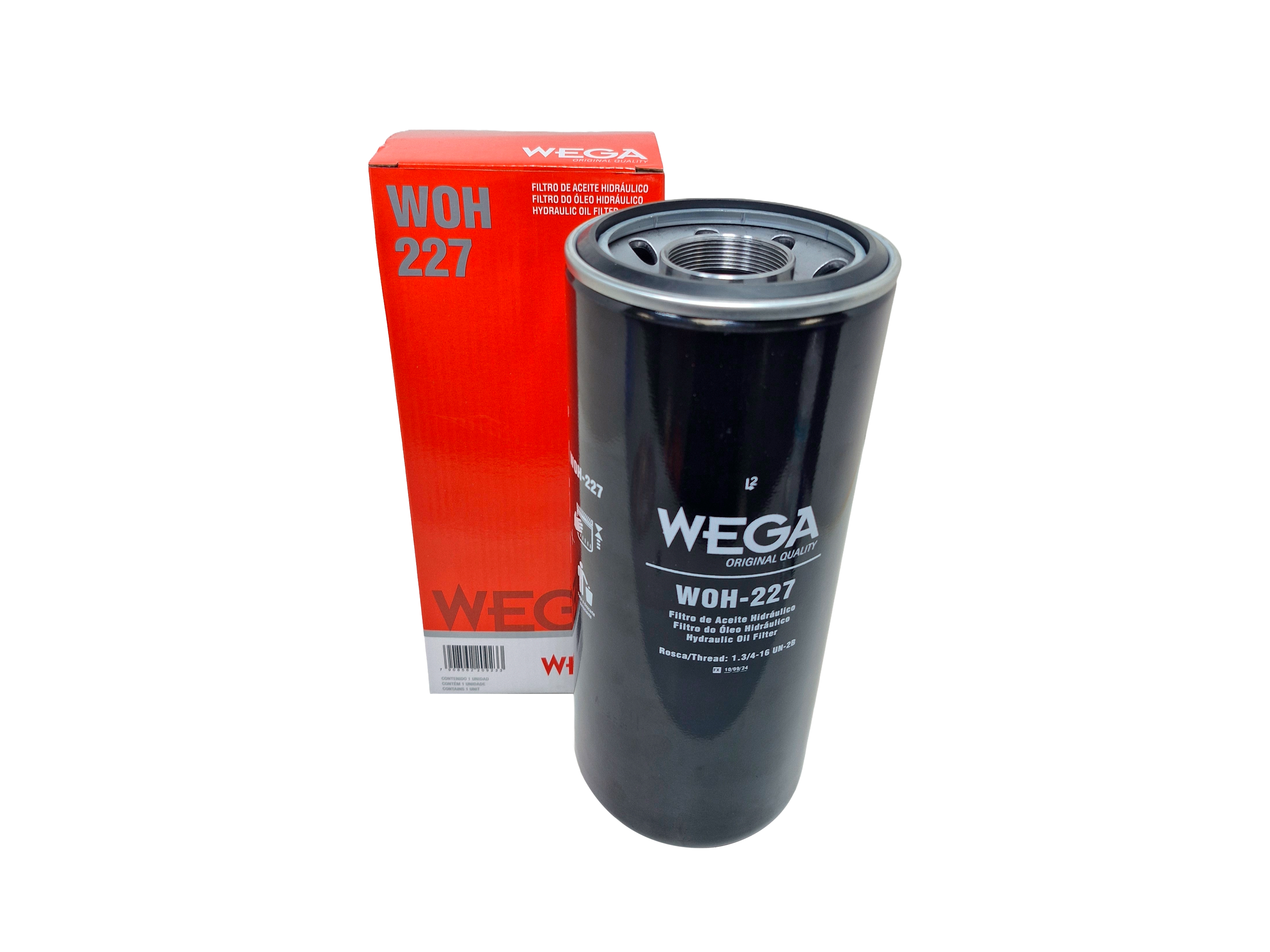 Filtro de Óleo Hidráulico - Wega - WOH-227