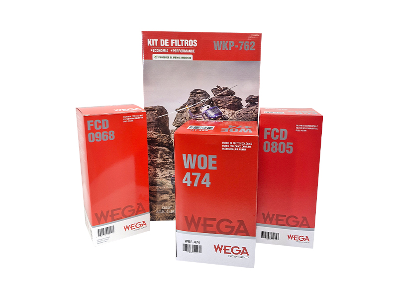 Kit Filtro VW Constellation 25460 33460 Meteor 28460 29520 MAN TGX 28440 29440 29480 - Wega - WKP762