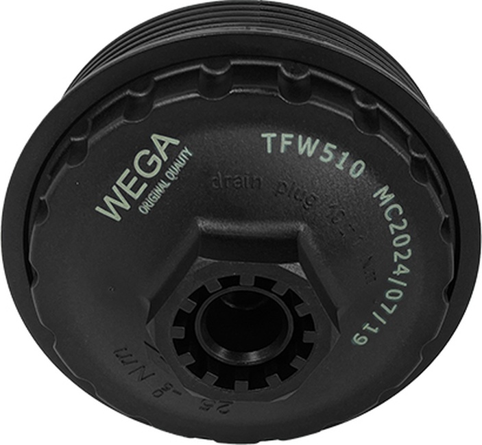 Tampa do Filtro de Óleo Lubrificante - Wega - TFW-510