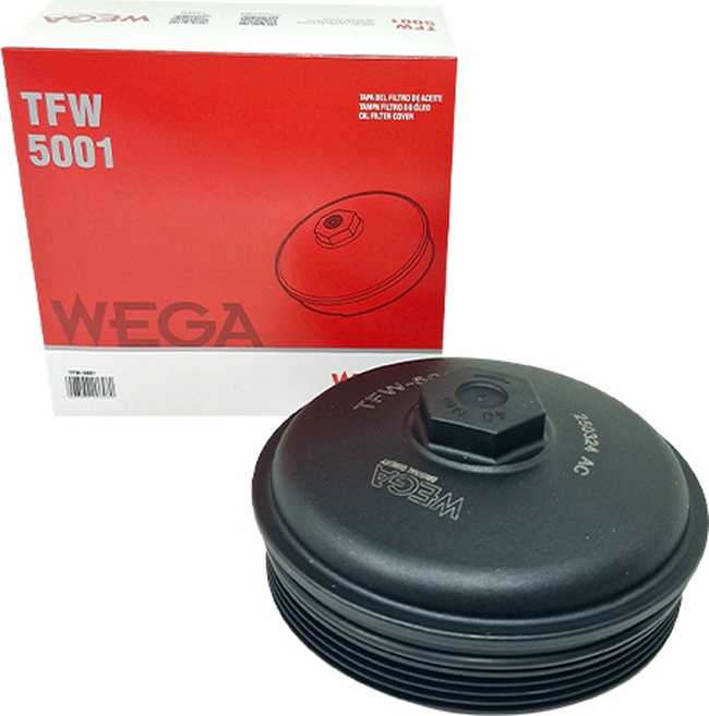 Tampa do Filtro de Óleo Lubrificante - Wega - TFW-5001