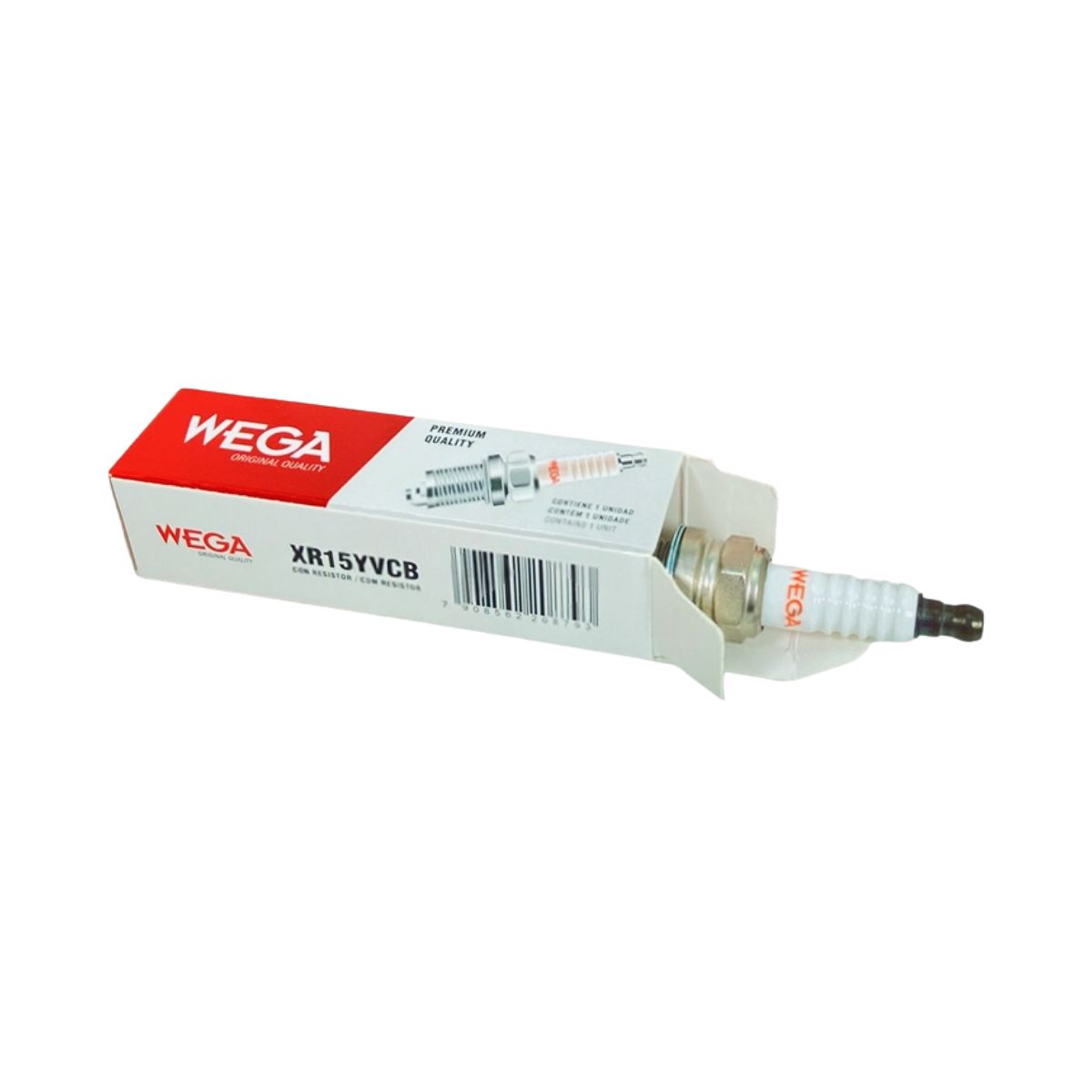 Vela de Ignição para Citroen C3 e C4 Cactus - Wega - XR15YVCB