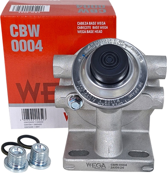 Cabeçote do Filtro de Combustível 1"-14uns - Wega - CBW-0004