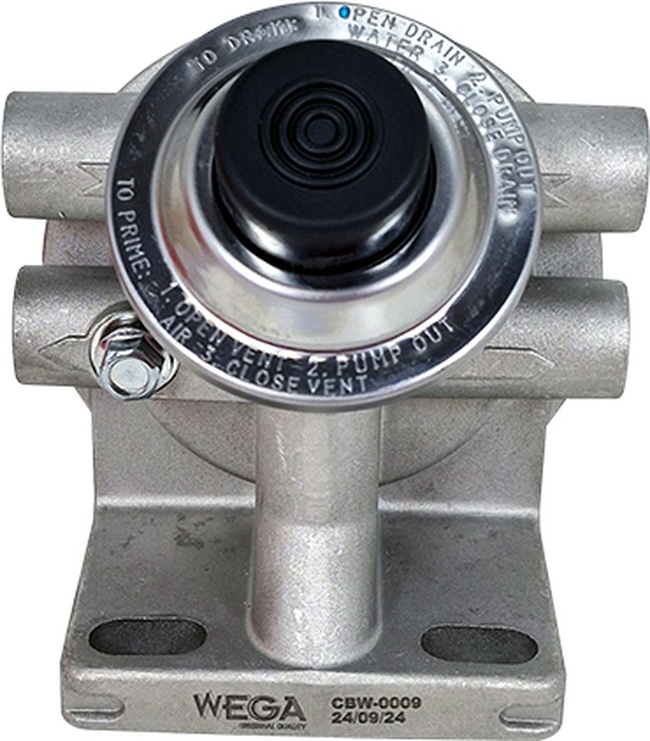 Cabeçote do Filtro de Combustível 1"-12 Unf - Wega - CBW-0009