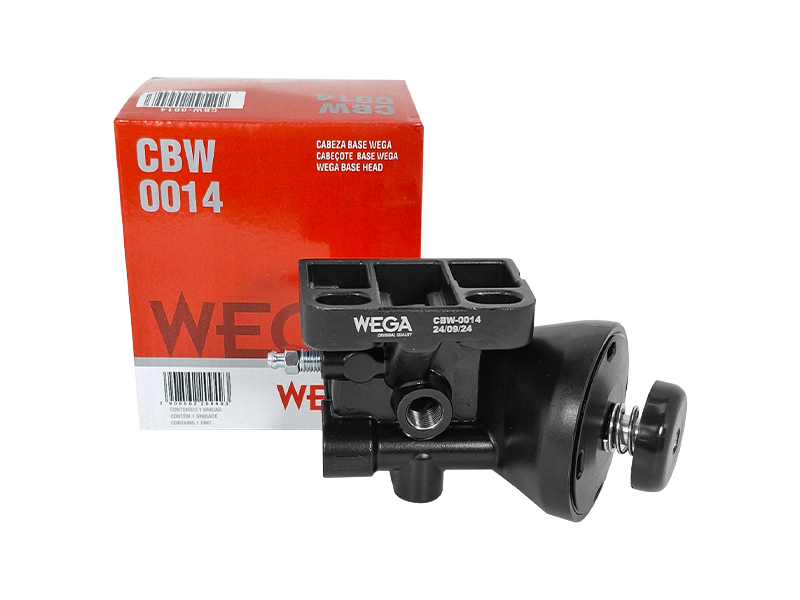 Cabeçote do Filtro de Combustível com Bomba Hand Prime M16x1,5 - Wega - CBW-0014