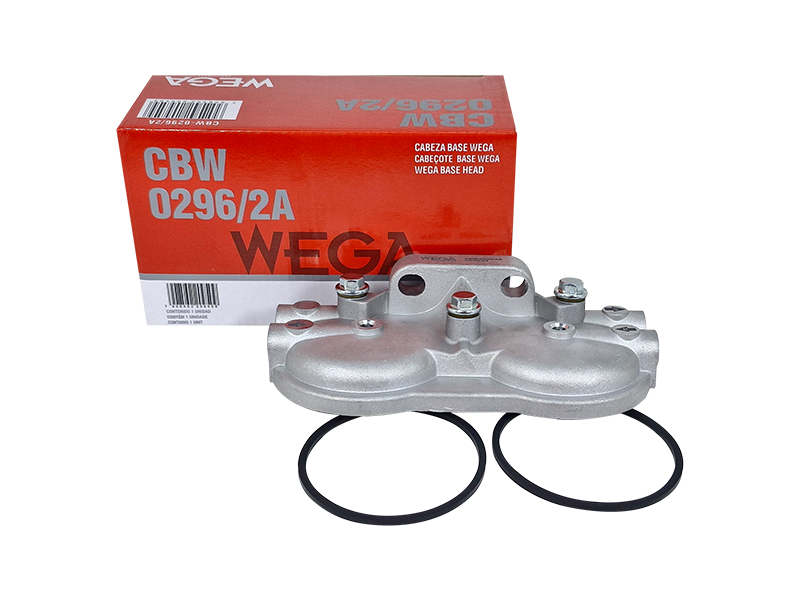 Cabeçote do Filtro de Combustível 1/2'-20unf Cav 296/796 - Wega - CBW-0296/2A