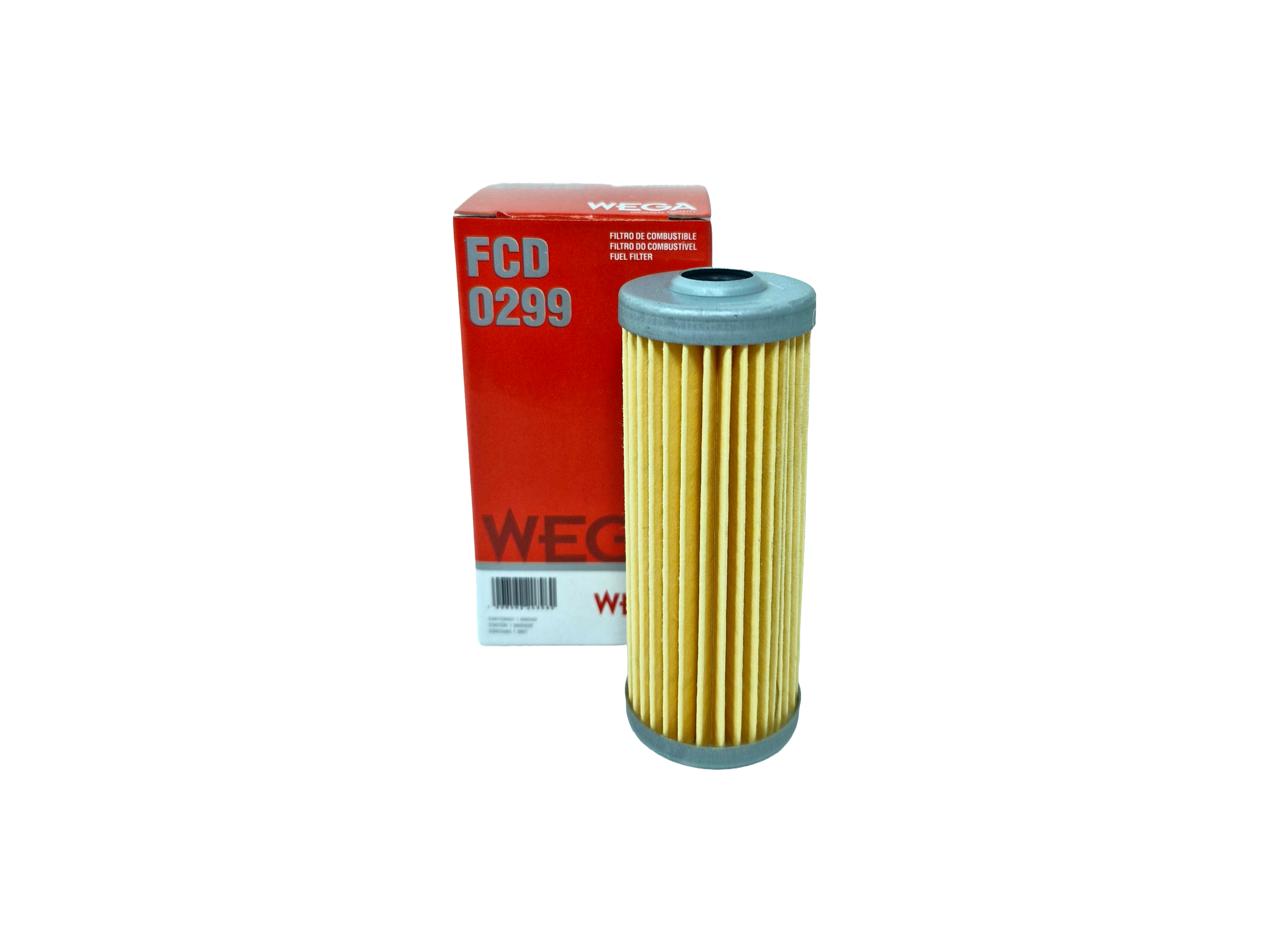 Filtro de Combustível Diesel Refil - Wega - FCD-0299
