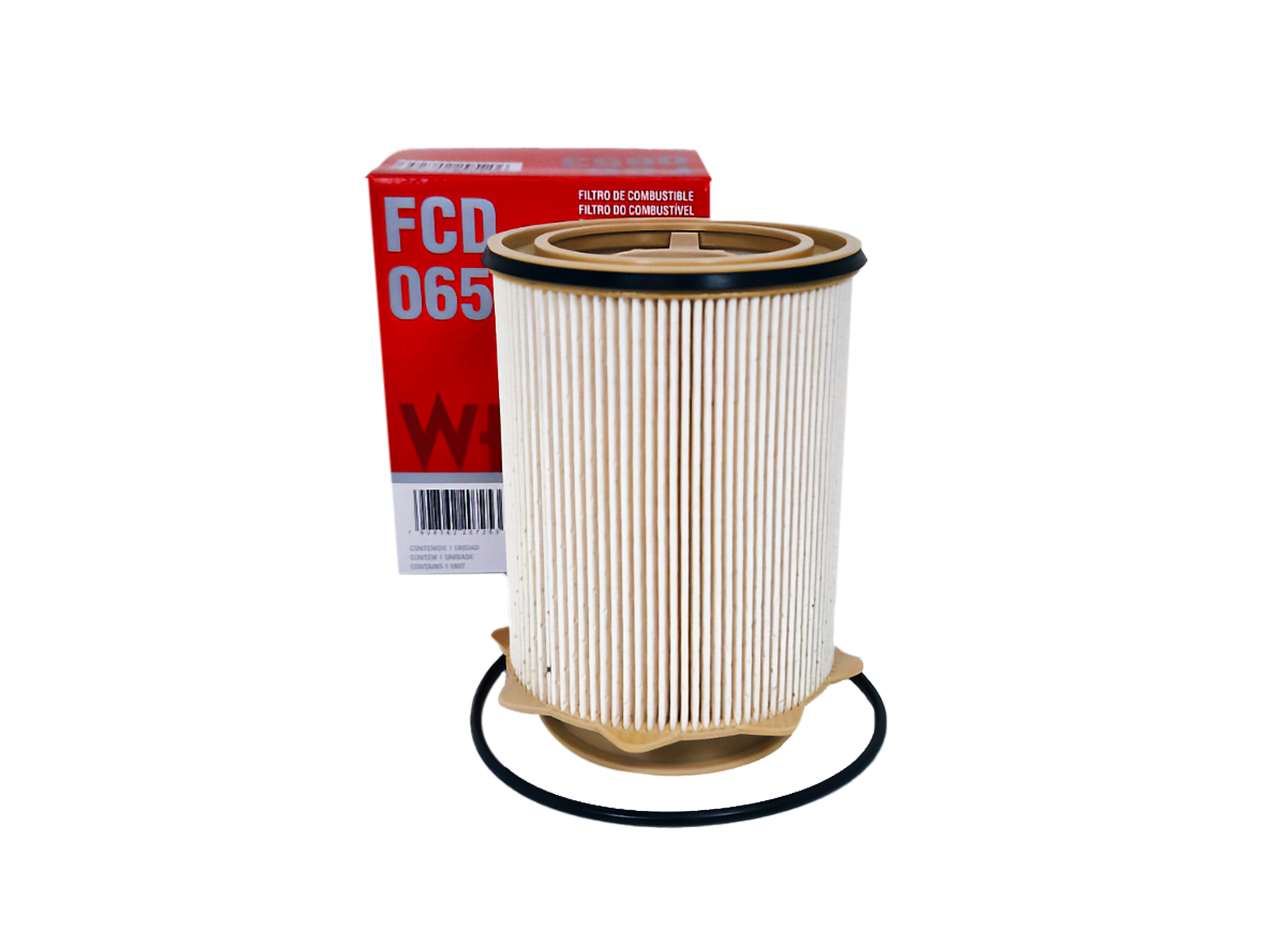 Filtro de Combustível Diesel Refil - Wega - FCD-0653
