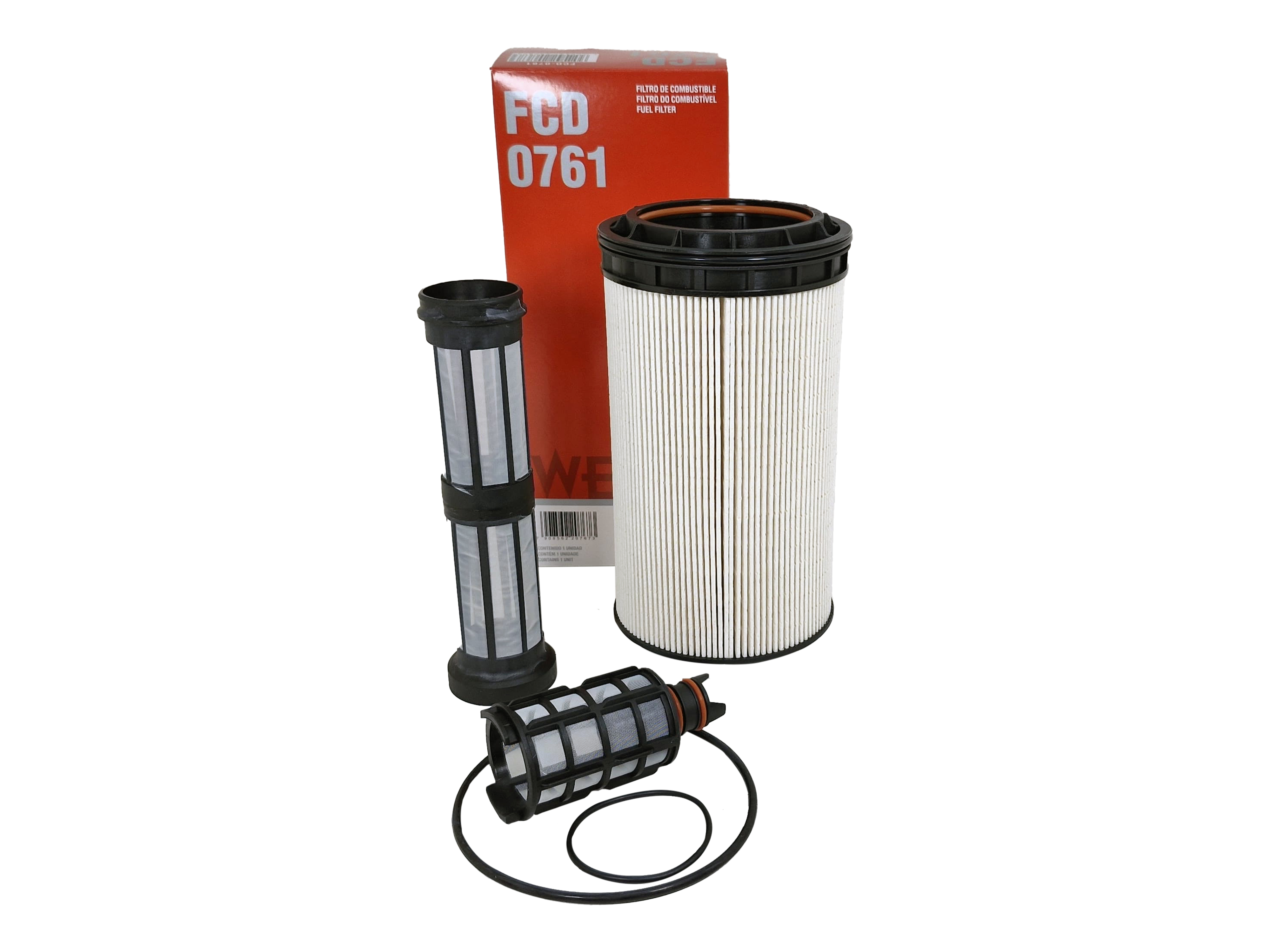 Filtro de Combustível para Mercedes-Benz Actros 2553 Ls Actros 2653 Ls - Wega - FCD-0761